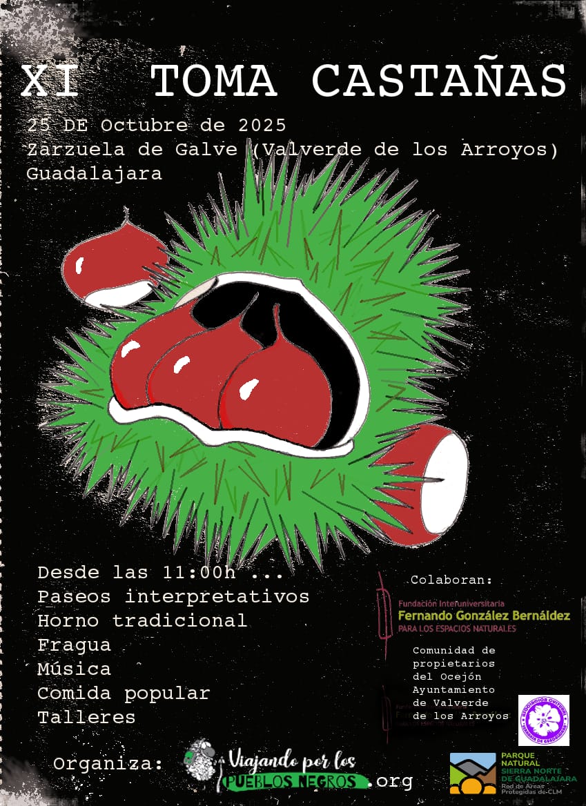 Cartel Toma Castañas 2025