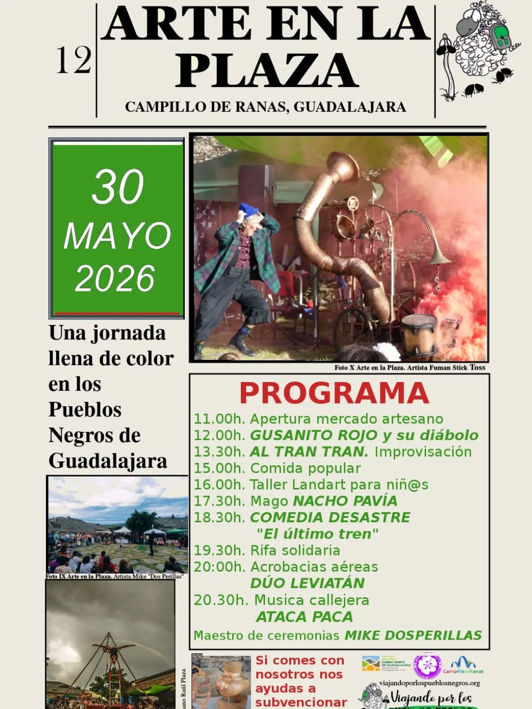 Programa Arte En La Plaza 2026