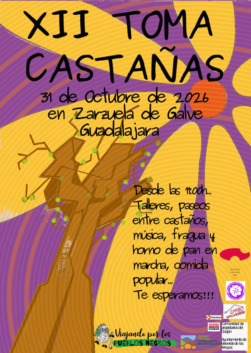 XII Edición De Toma Castañas 2026 Cartel A